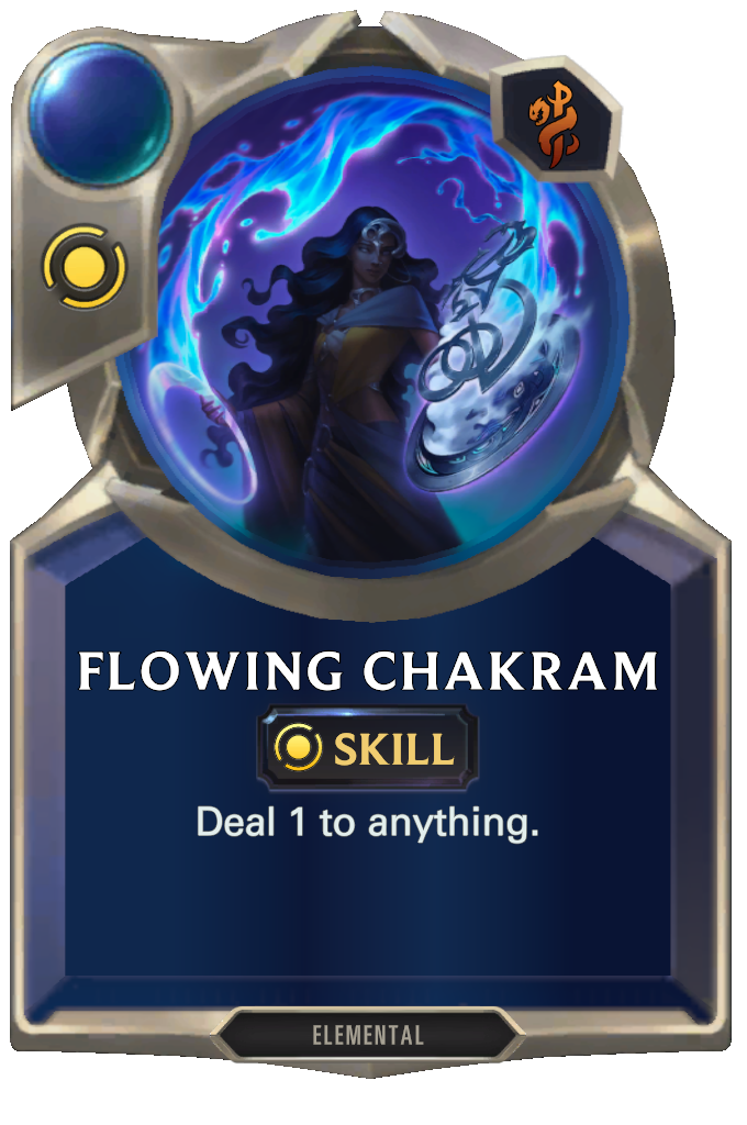 Flowing Chakram